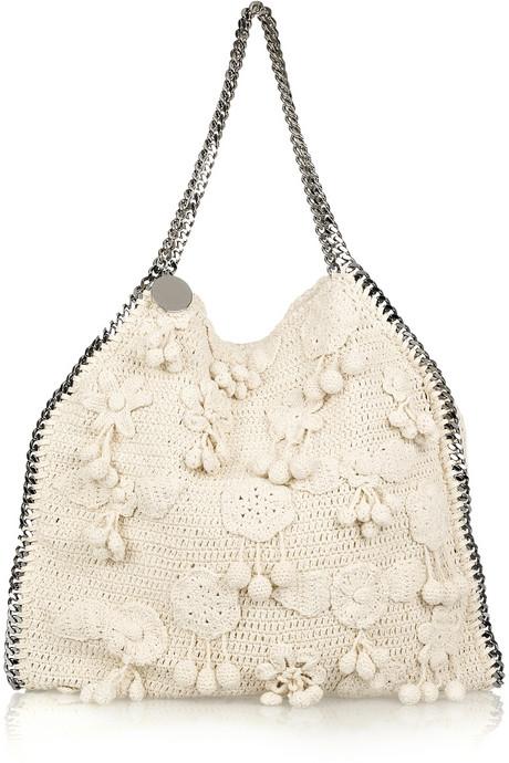 crocheted bag